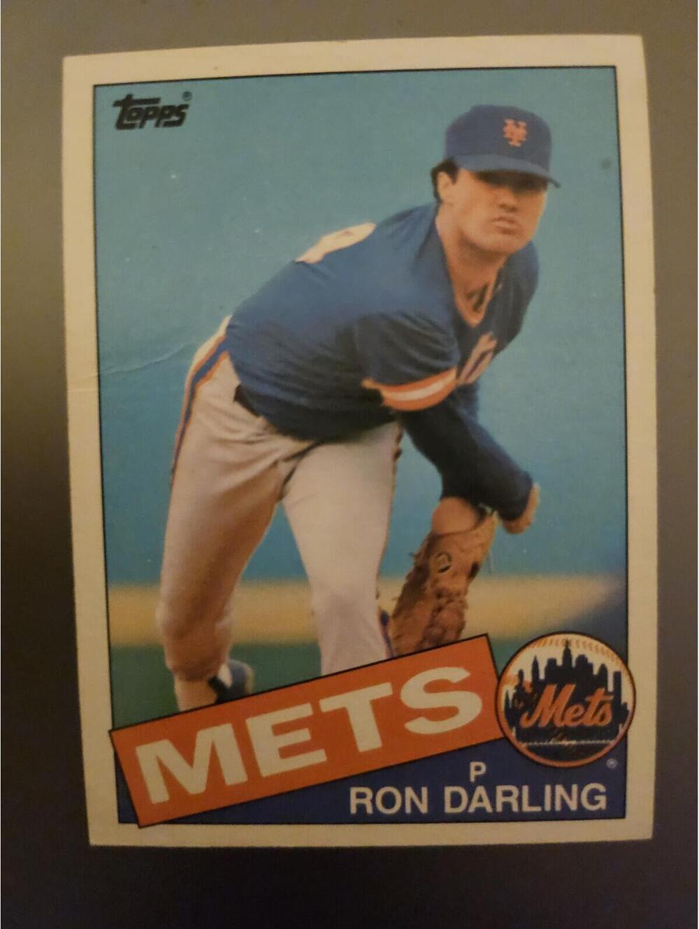 1985 Topps #415 Ron Darling New York Mets